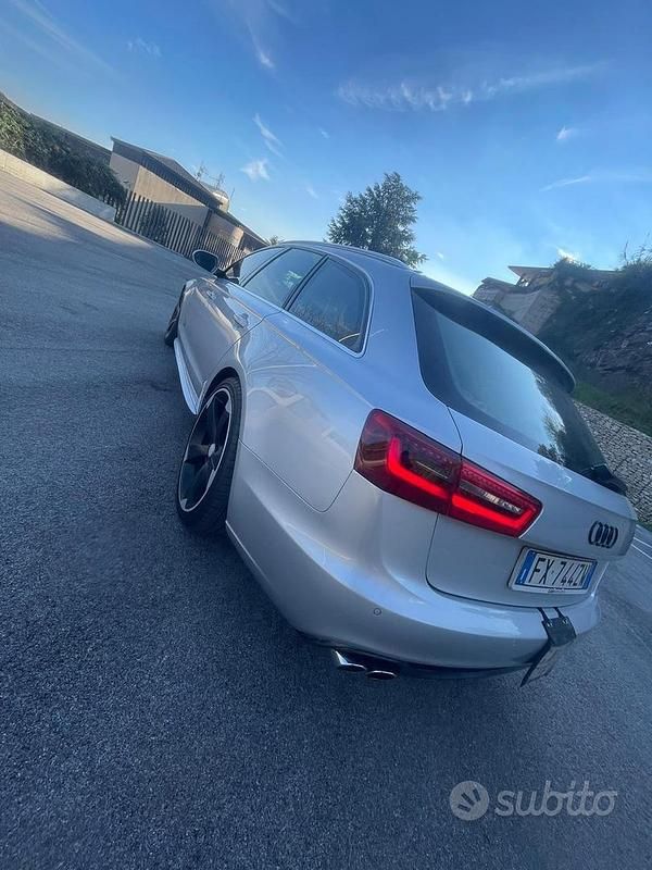 Usata Audi A6 S-Line 177 CV (130 kW) 2014 Grigio Station wagon
