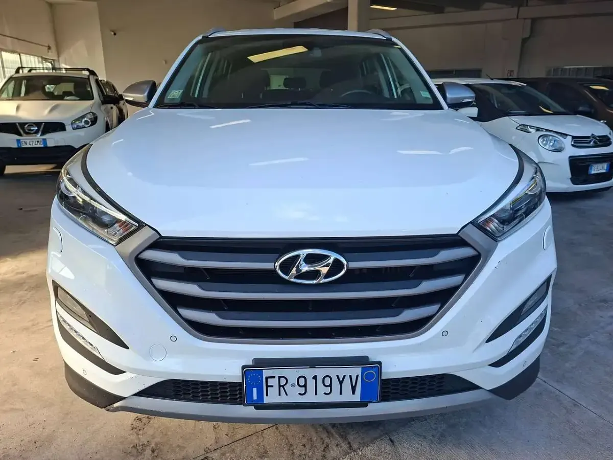Usata Hyundai Tucson 141 CV (103 kW) 2018 Bianco SUV