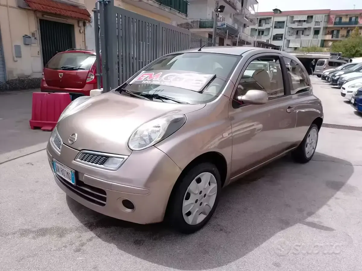 Occasion Nissan Micra 80 PK (58 kW) 2008 Geel Sedan