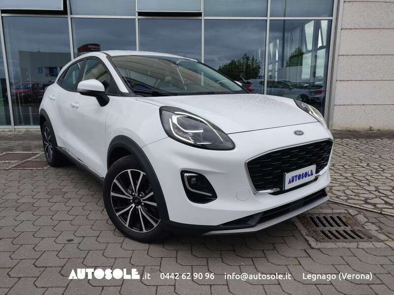 Usata Ford Puma Titanium 125 CV (91 kW) 2021 Bianco SUV
