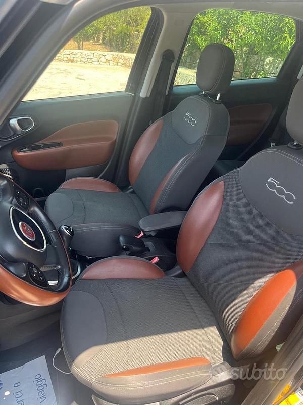 Usata Fiat 500L 85 CV (62 kW) 2015 Nero Monovolume