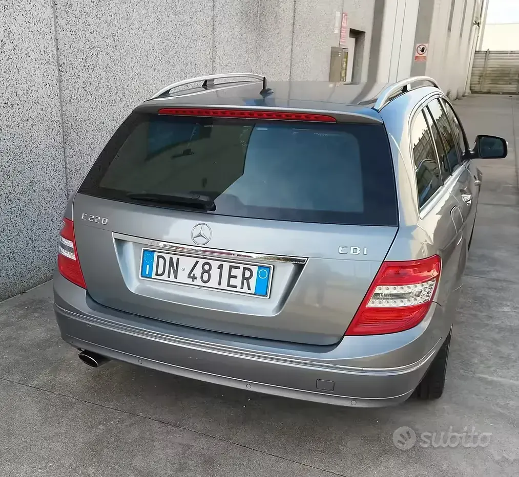 Usata Mercedes C220 170 CV (125 kW) 2008 Grigio Station wagon