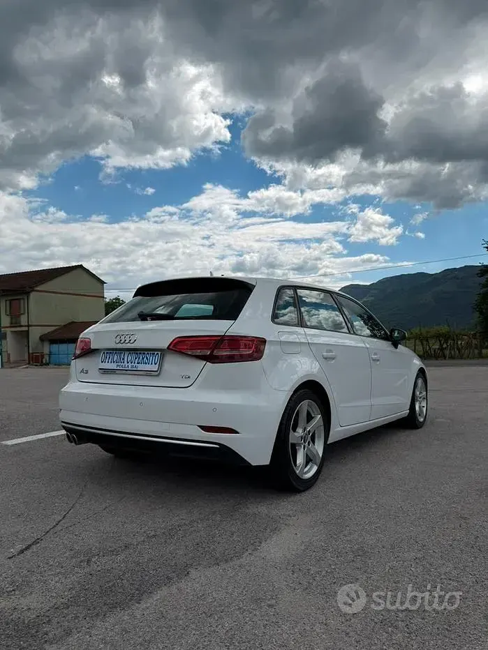 Usata Audi A3 Sportback Sport 150 CV (110 kW) 2016 Bianco Utilitaria