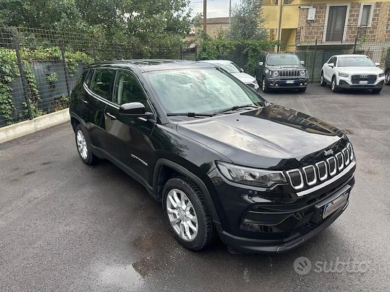Nero metallizzato Usata 2021 Jeep Compass SUV | 19.900 € (Buon prezzo) - Immagine 1/4