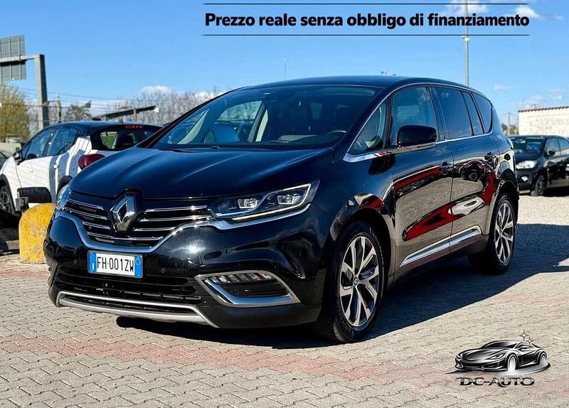 Usata Renault Espace 160 CV (117 kW) 2017 Nero Monovolume