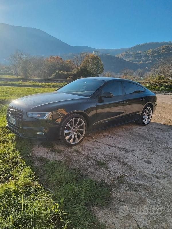 Usata Audi A5 S-Line 2014 Nero Berlina