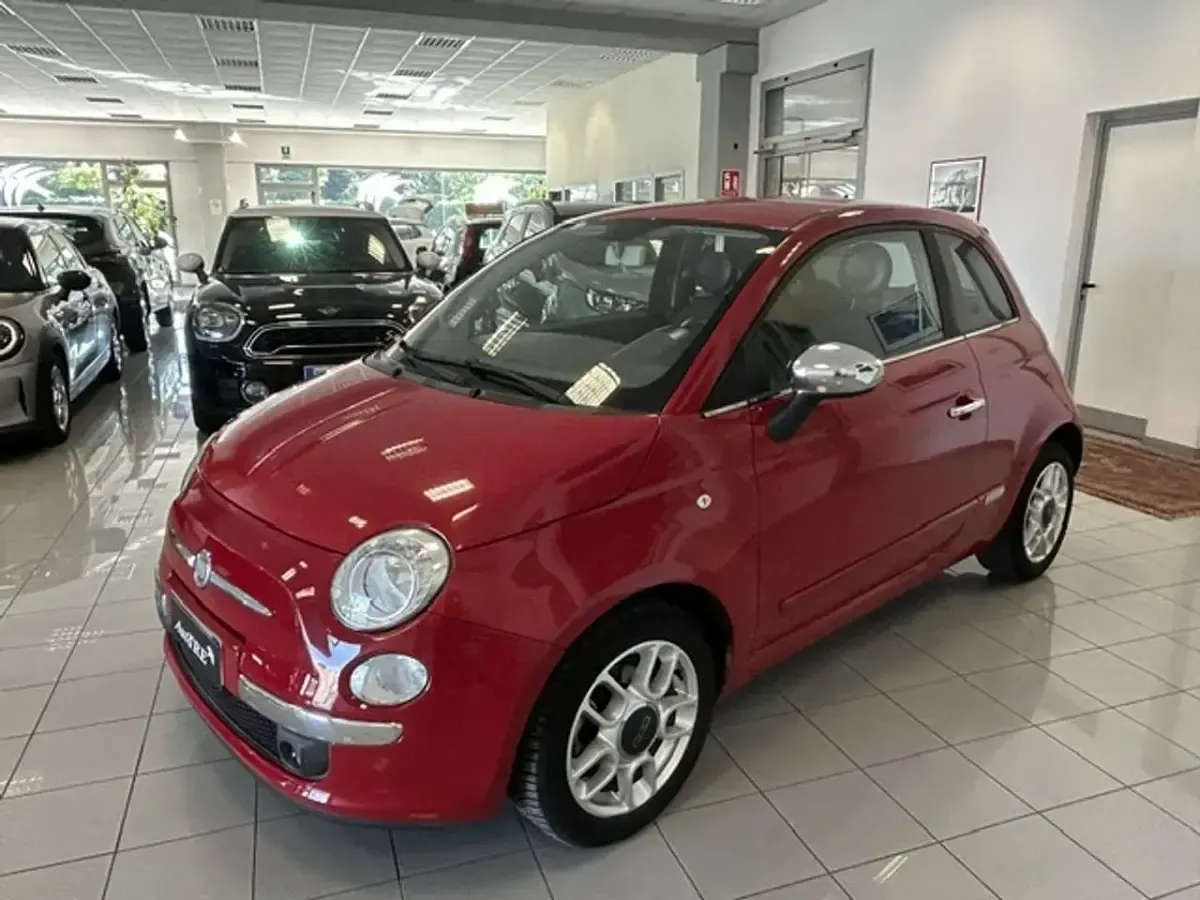 Usata Fiat 500 Sport 69 CV (50 kW) 2010 Rosso SUV