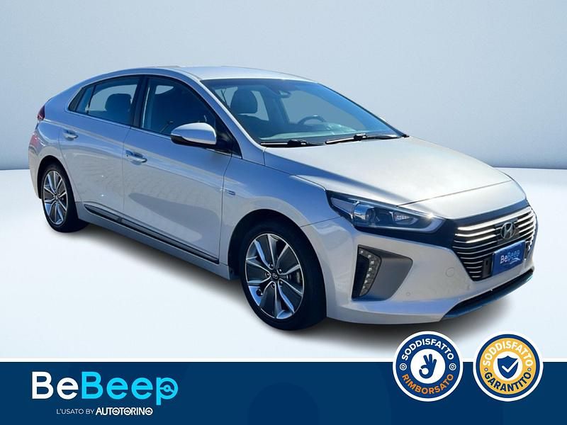 Usata Hyundai Ioniq Style 105 CV (77 kW) 2018 Argento metallizzato Utilitaria