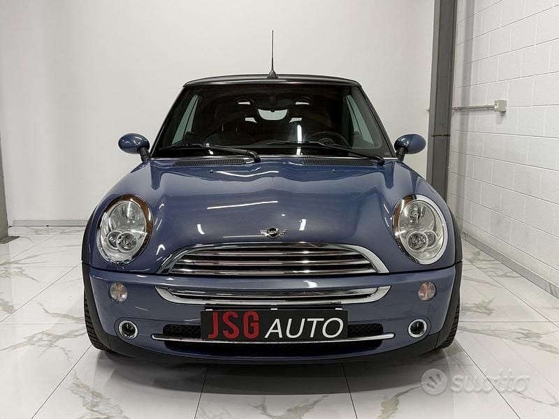 Usata Mini Cooper Cabriolet 116 CV (85 kW) 2007 Blu Cabrio