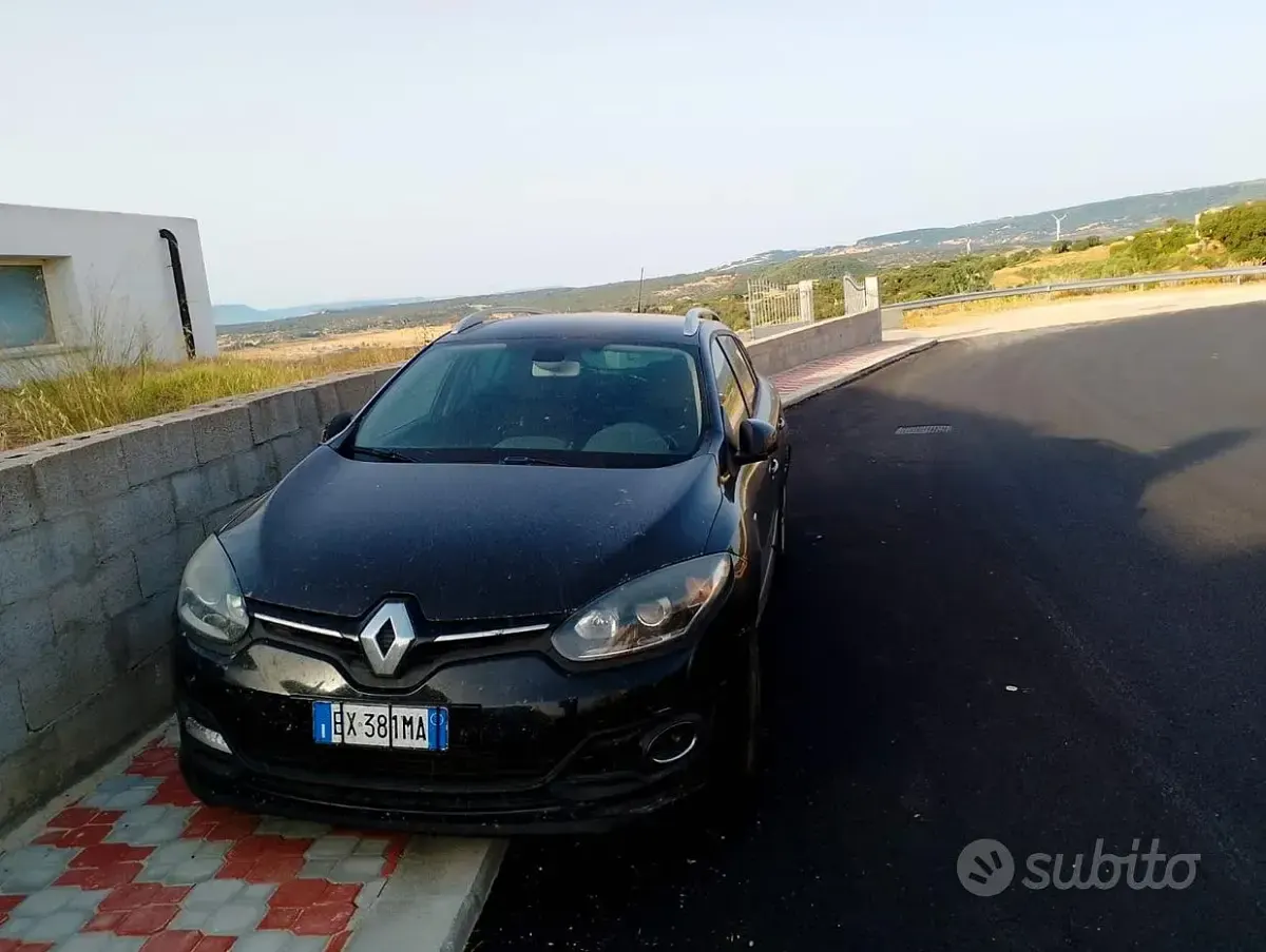 Usata Renault Mégane GrandTour 110 CV (80 kW) 2015 Nero Station wagon