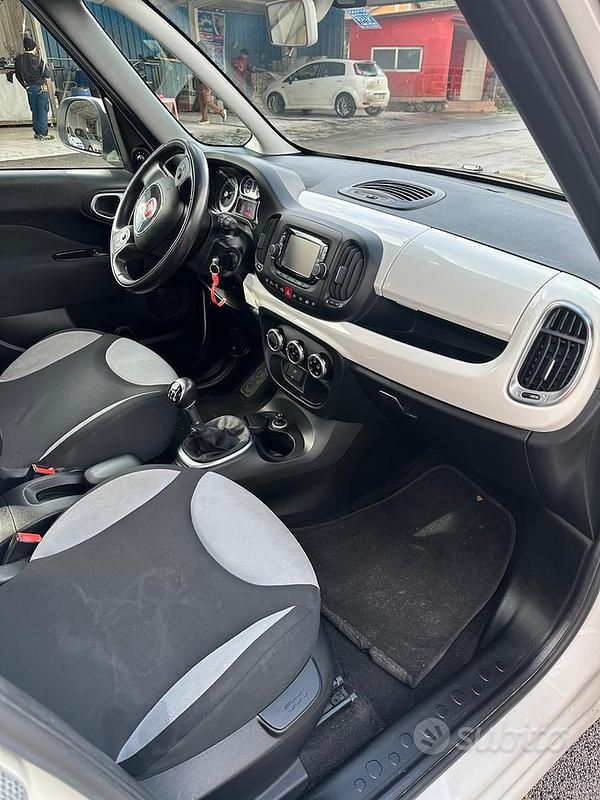 Usata Fiat 500L Pop Star 2014 Bianco Monovolume