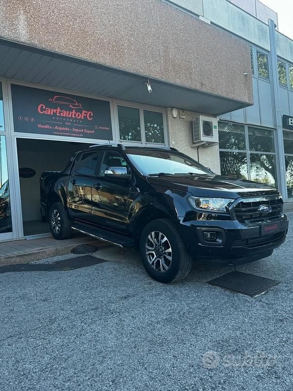 Usata Ford Ranger Wildtrack 169 CV (124 kW) 2022 Nero Pick-up