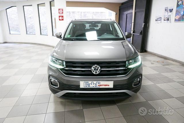 Usata VW T-Cross Advance 116 CV (85 kW) 2020 Grigio SUV