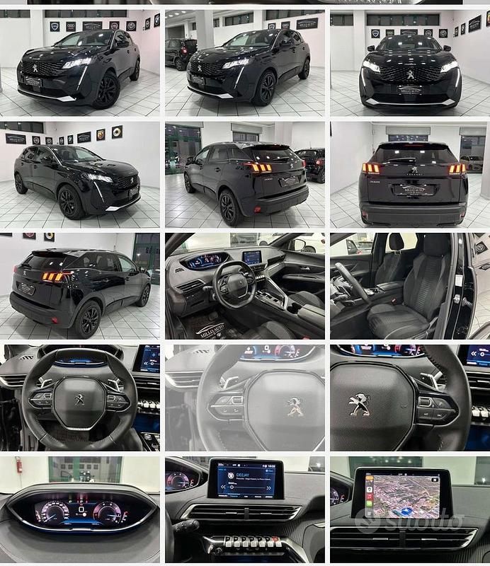 Usata Peugeot 3008 130 CV (95 kW) 2023 Nero SUV