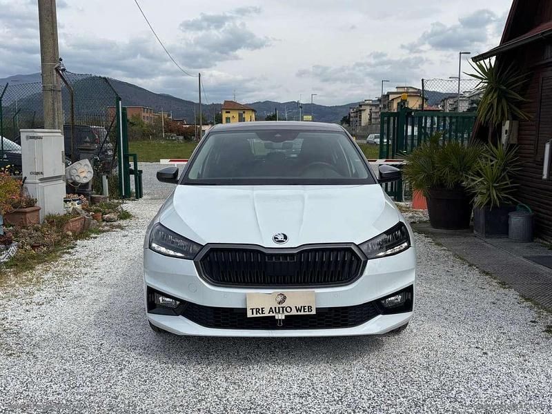 Usata Skoda Fabia Monte Carlo 80 CV (58 kW) 2023 Bianco Utilitaria