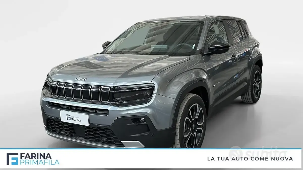 Usata Jeep Avenger Summit 101 CV (74 kW) 2025 Grigio scuro SUV