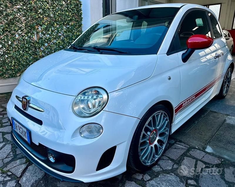 Usata Fiat 500 Abarth 160 CV (117 kW) 2008 Bianco Berlina