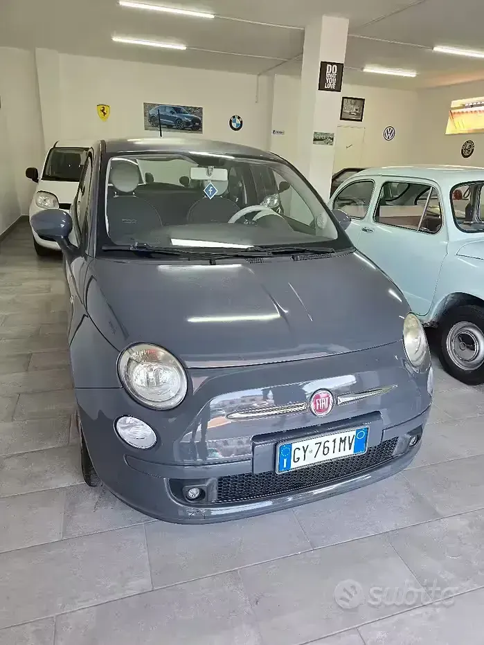 Usata Fiat 500 69 CV (50 kW) 2015 Grigio Berlina
