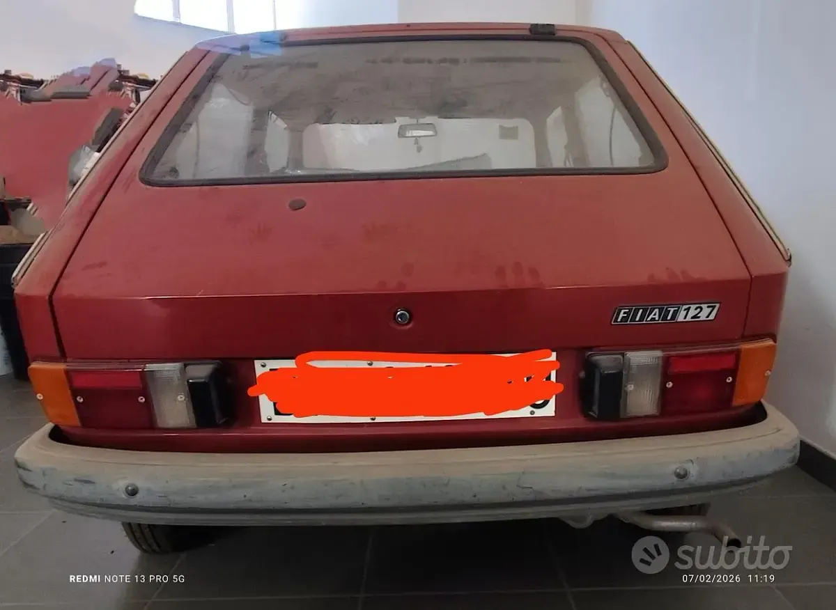 Usata Fiat 127 45 CV (33 kW) 1980 Rosso