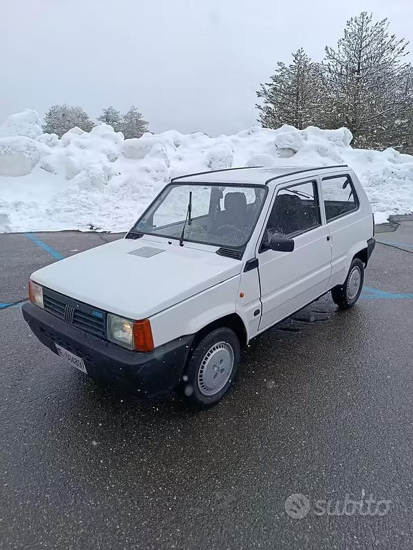 Usata Fiat Panda 1990 Bianco Utilitaria