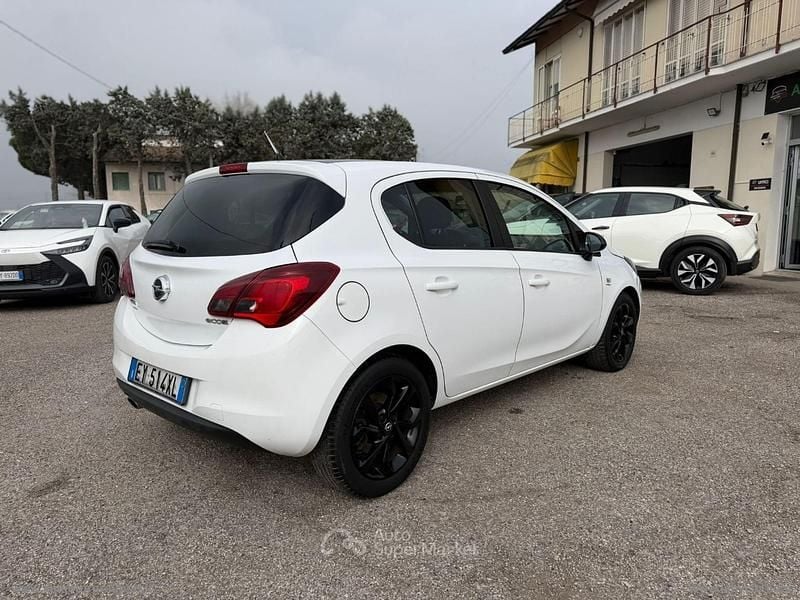 Usata Opel Corsa S 95 CV (69 kW) 2015 Bianco Utilitaria