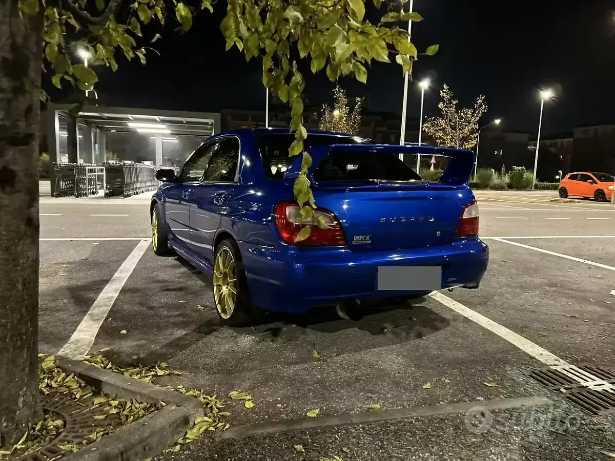 Usata Subaru Impreza 224 CV (164 kW) 2002 Bluazzurro Berlina