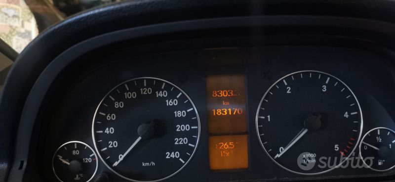 Usata Mercedes A180 2006 Nero Berlina