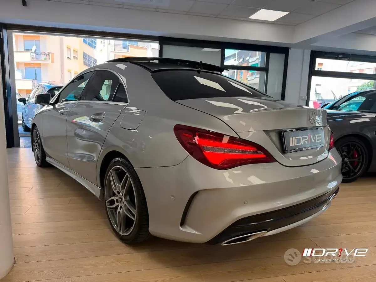 Usata Mercedes CLA200 Premium 136 CV (100 kW) 2018 Grigio Berlina