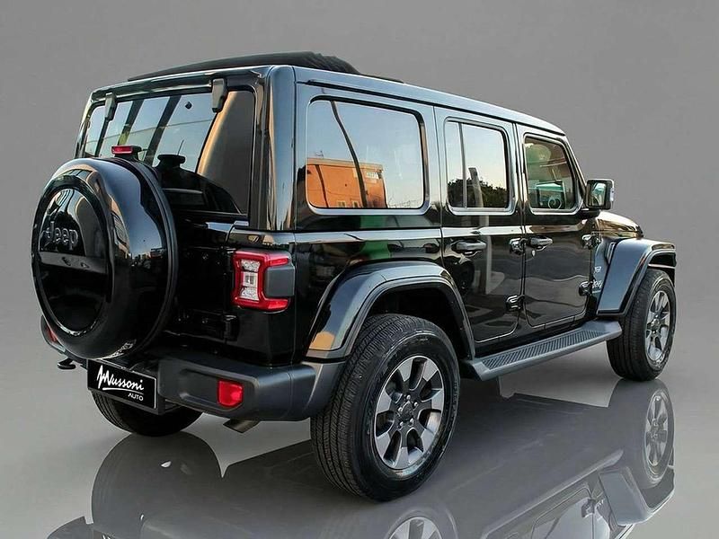 Usata Jeep Wrangler Overland 200 CV (147 kW) 2021 Nero met. SUV