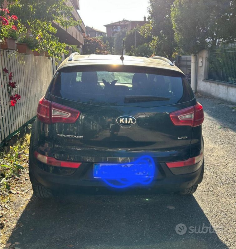 Usata Kia Sportage 2012 Nero SUV