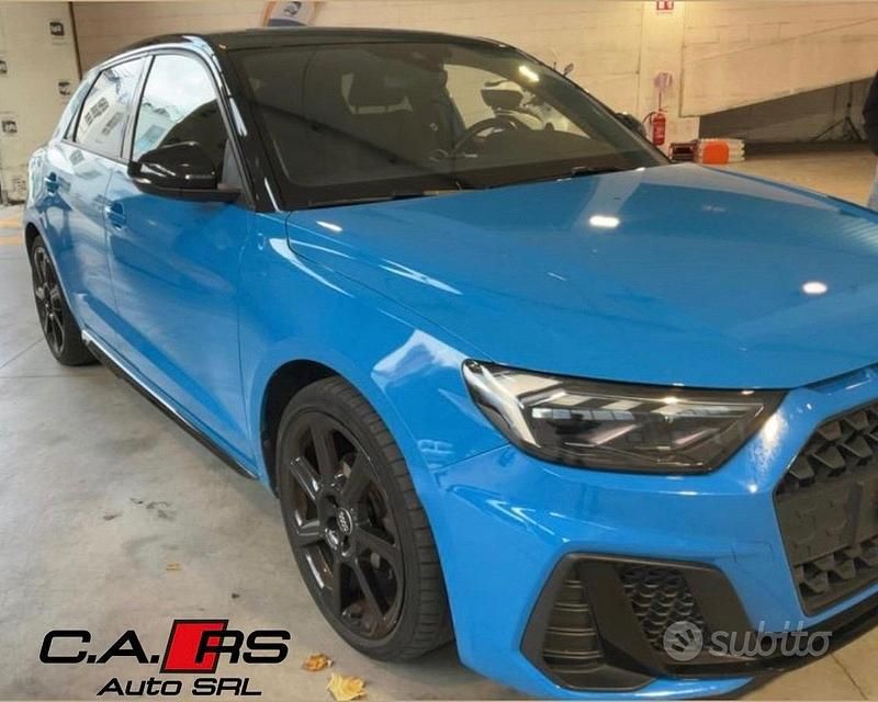 Usata Audi A1 Sportback Edition .1 116 CV (85 kW) 2019 Blu Utilitaria