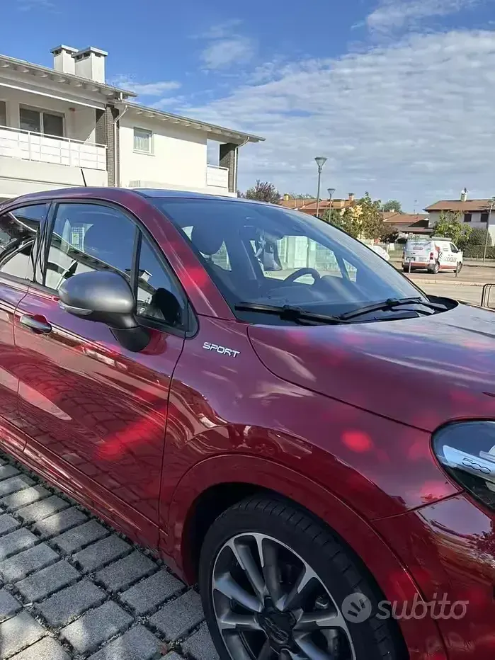 Usata Fiat 500X Sport 120 CV (88 kW) 2023 Rosso SUV