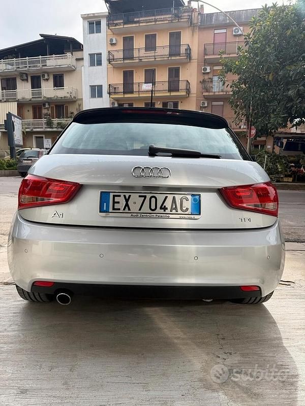Usata Audi A1 Ambition 90 CV (66 kW) 2014 Grigio Utilitaria