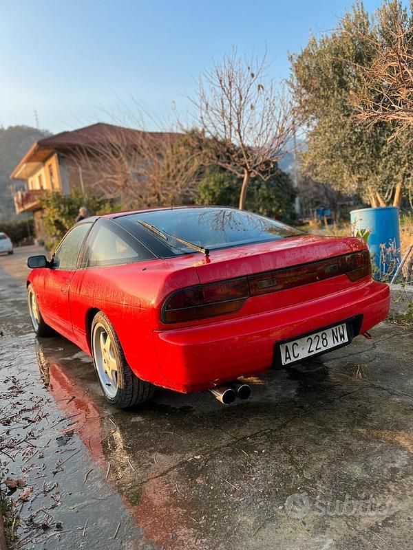 Usata Nissan 200 SX S 171 CV (125 kW) 1991 Rosso Coupé