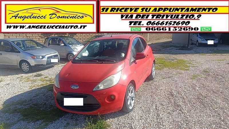 Usata Ford Ka Plus 69 CV (50 kW) 2009 Arancione Utilitaria