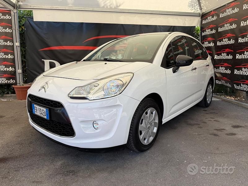 Usata Citroën C3 68 CV (50 kW) 2013 Bianco Utilitaria