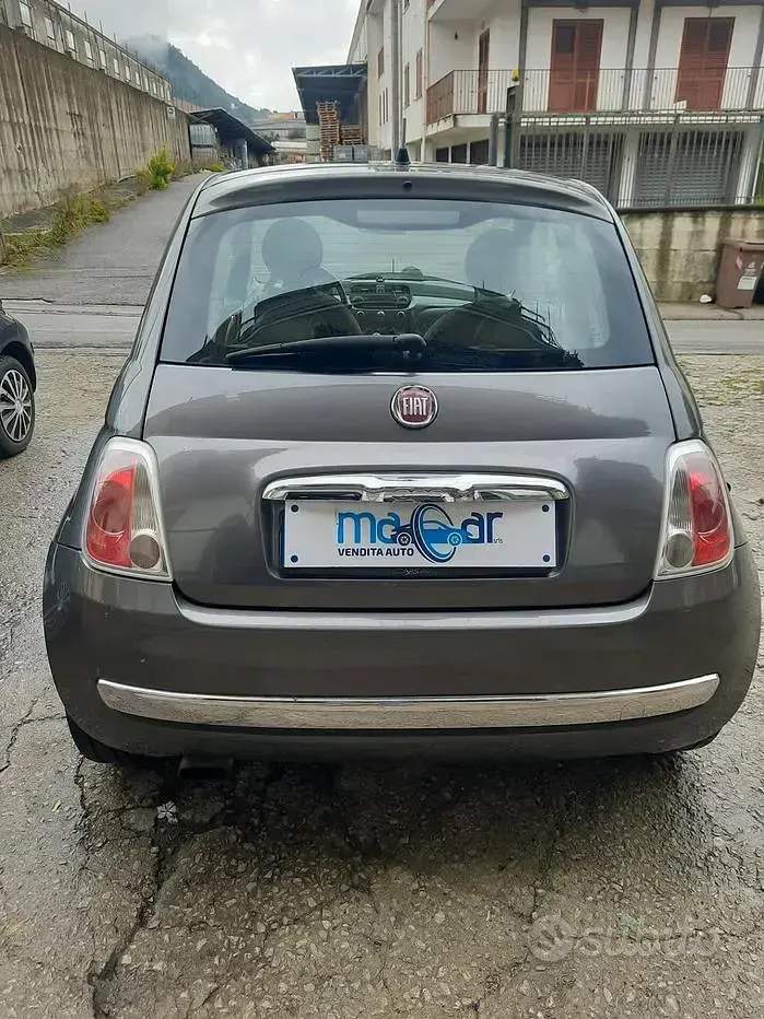 Usata Fiat 500 Lounge 85 CV (62 kW) 2012 Grigio Berlina