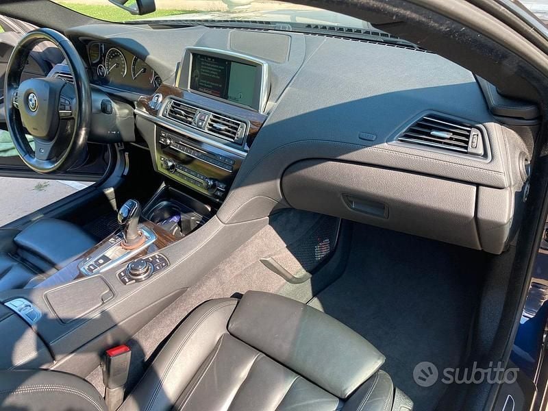 Usata BMW 640 313 CV (230 kW) 2013 Blu Coupé