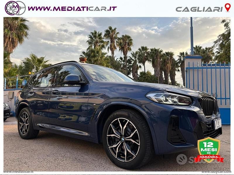 Usata BMW X3 M Sport 190 CV (139 kW) 2022 Blu SUV