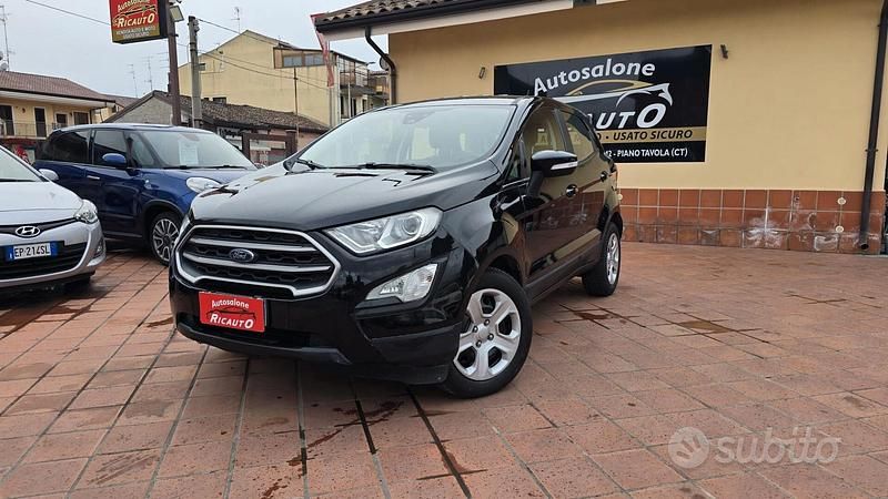 Usata Ford Ecosport Titanium 100 CV (73 kW) 2020 Nero SUV