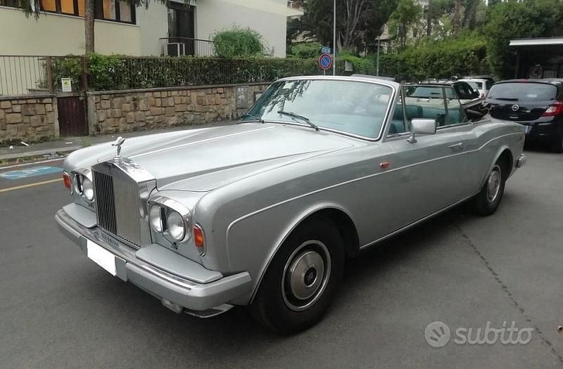 Usata Rolls Royce Corniche 223 CV (164 kW) 1986 Nero Cabrio