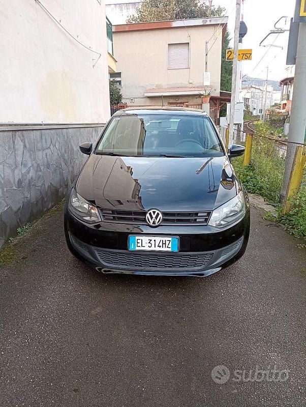 Usata VW Polo 70 CV (51 kW) 2012 Nero Utilitaria