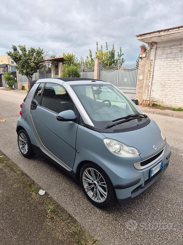 Usata Smart ForTwo Cabrio 71 CV (52 kW) 2007 Grigio Cabrio