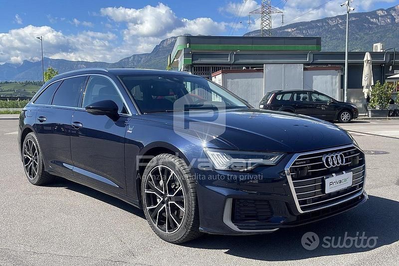 Usata Audi A6 Business Plus 286 CV (210 kW) 2019 Blu Station wagon