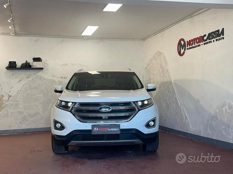 Usata Ford Edge Vignale 210 CV (154 kW) 2018 Bianco SUV