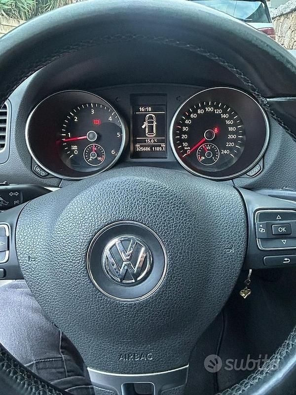 Usata VW Golf VII 2012 Bianco Berlina