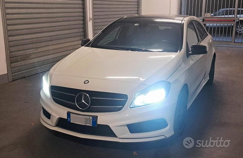 Usata Mercedes A180 Premium 109 CV (80 kW) 2014 Bianco