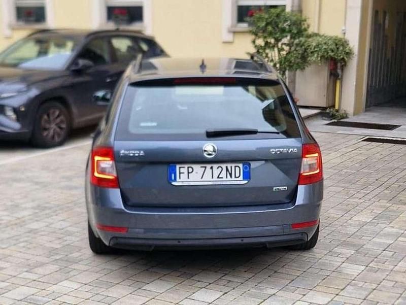 Usata Skoda Octavia G-TEC Executive 110 CV (80 kW) 2018 Grigio Station wagon