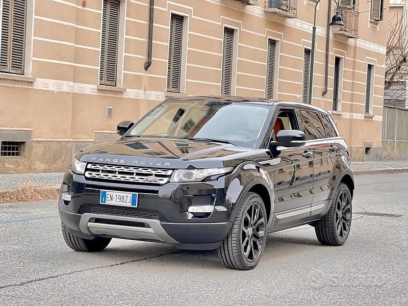 Gebraucht Land Rover Range Rover evoque Dynamic 241 PS (177 kW) 2012 Schwarz SUV