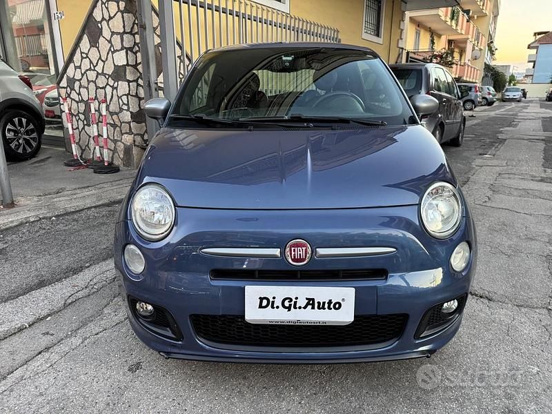 Usata Fiat 500S S 85 CV (62 kW) 2011 Blu Berlina